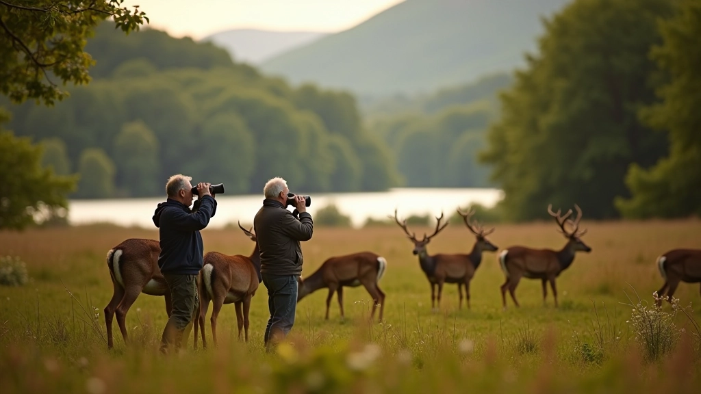 Wildlife spotting deer in Killarney National Park